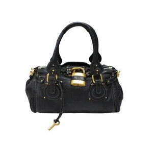 Chloe Paddington Hobo Shoulder bag black leather